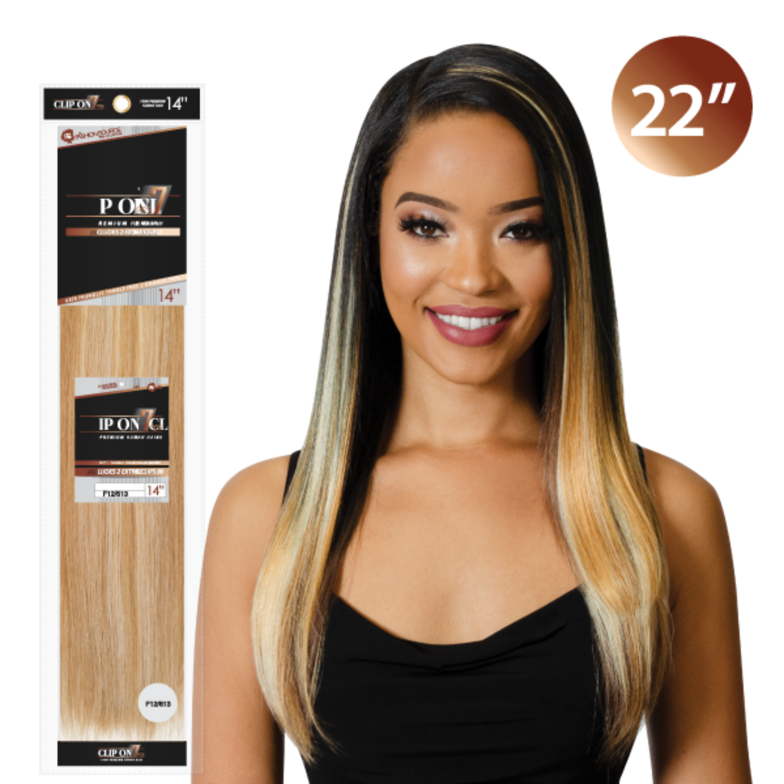 Picture of Clip On 7Pcs 22"