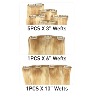 Picture of Clip On 7Pcs 16"